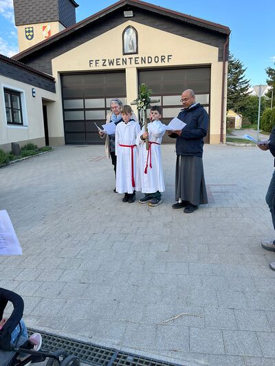 Bittgang in Zwentendorf