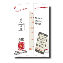 Faltblatt für offene Kirchen