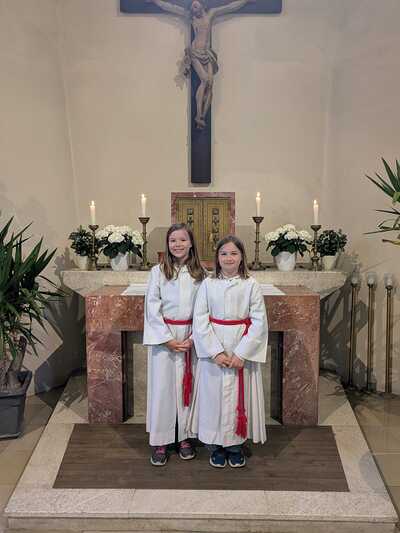 Pfarre Wenzersdorf feiert Gottesdienst in Maria Oberleis.