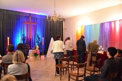 'Raum der Stille' - Programmpunkt bei der Langen Nacht der Kirchen 2015