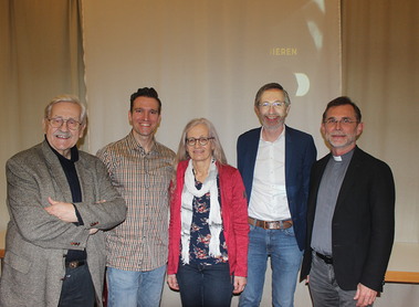 Helmut Schriffl, Florian Mittl, Dorothea Schuchnigg, Stefan Lobnig, Bischofsvikar Josef Grünwidl