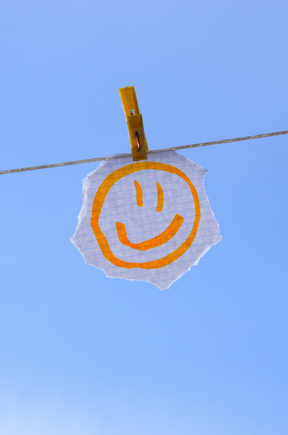 Smiley als Symbol für Glück