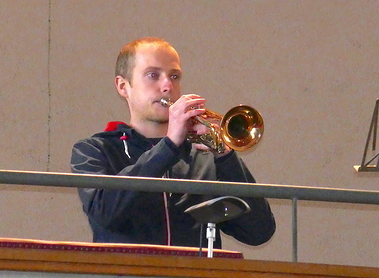 Trompetenmusik zum Abschied