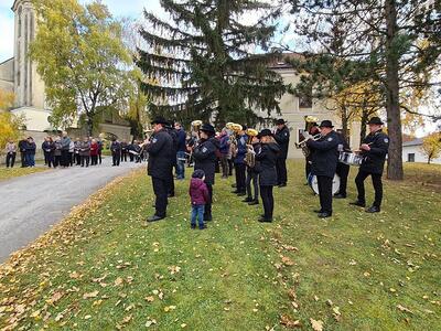 Friedhofsgang in Gnadendorf