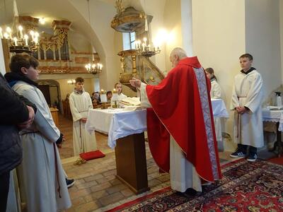 Gottesdienst in Ameis