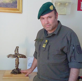 Militärpfarrer Alexander Wessely / Agathe Lauber-Gansterer