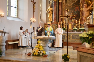 Florianimesse, am 3. Mai 2015 in der Pfarre Gnadendorf