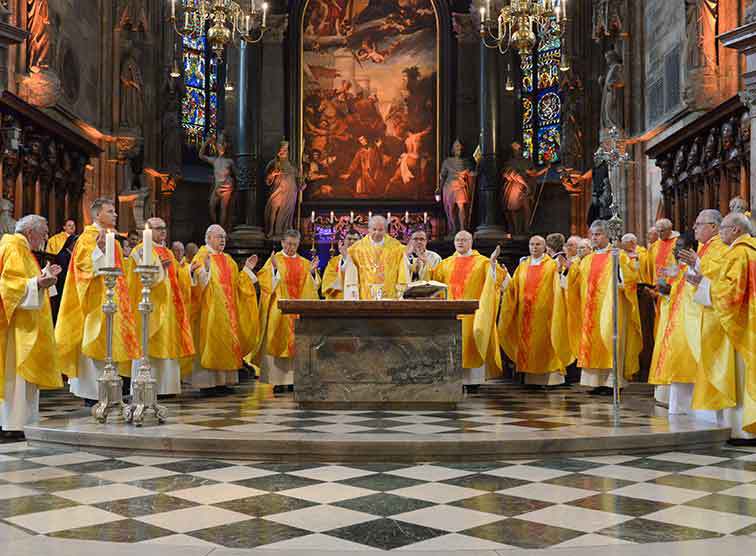 Priester (Jubilare) im Stephansdom