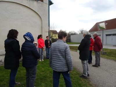 Straßenkreuzweg in der Pfarre Ameis