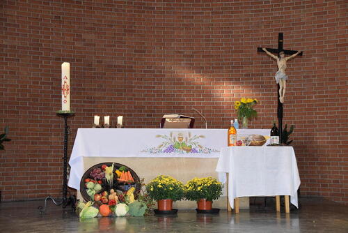 Erntedank in Unterheiligenstadt