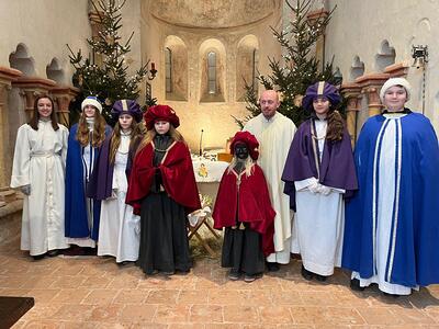 Festmesse mit den Sternsingern