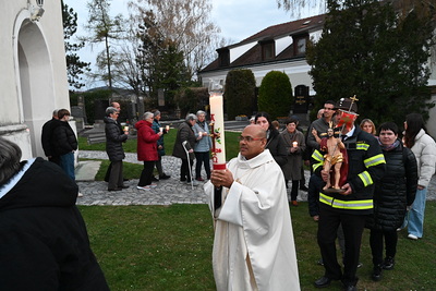 Feier der Osternacht in Gnadendorf