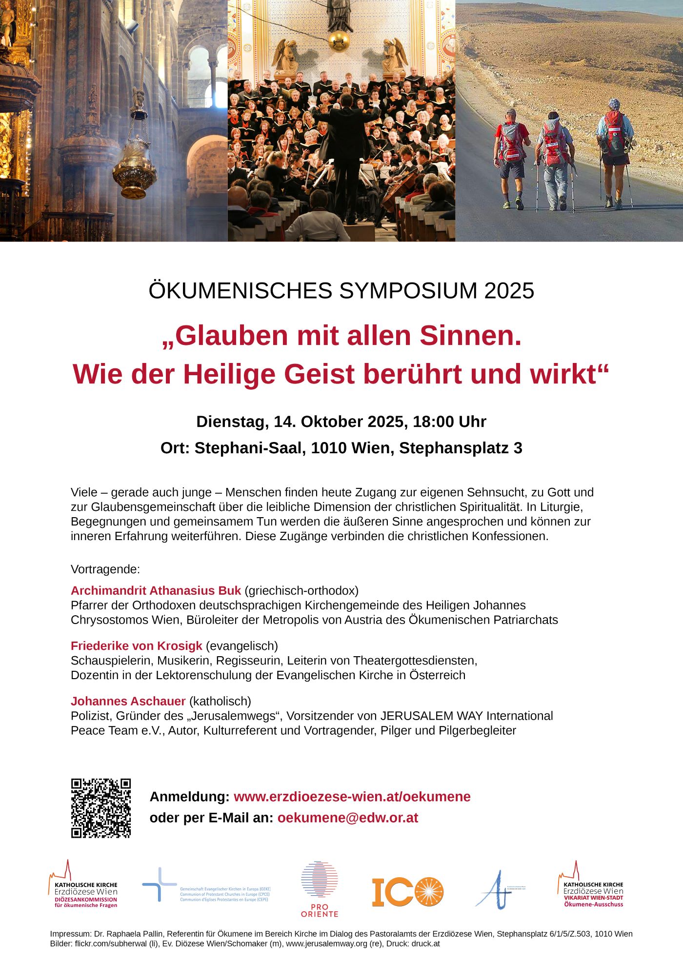 Ökumene - Kirche im Dialog - Pastoralamt der EDW