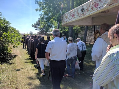 Gottesdienst und Prozession