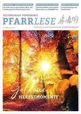Goldene Herbstmomente