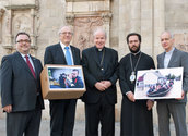 Gemeinsamer Spendenappell von Schönborn, Bünker, Arsenios, Landau und Chalupka/caritas
