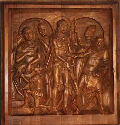 1. Station: Jesus wird zum Tod verurteilt.