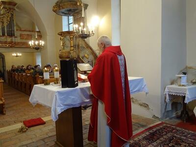 Gottesdienst in Ameis