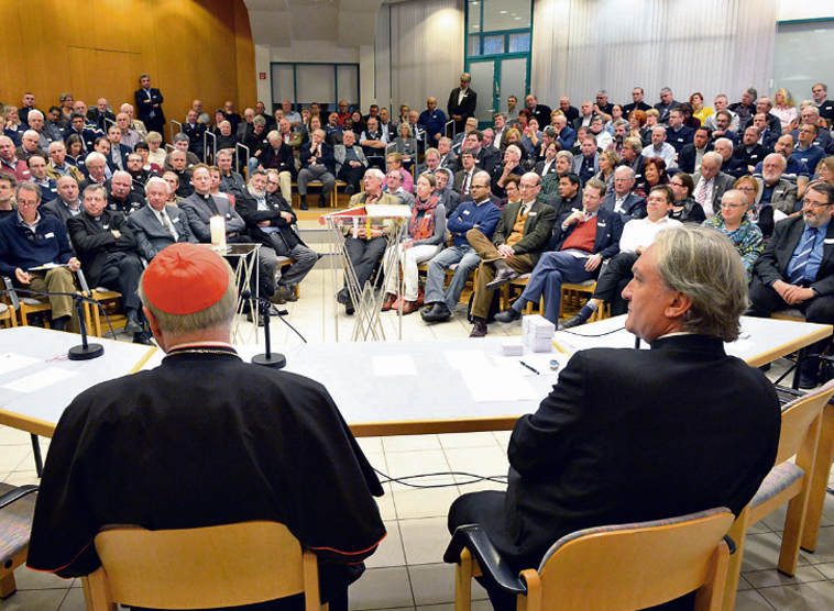 Kardinal Schönborn/Bischofsvikar Schutzki