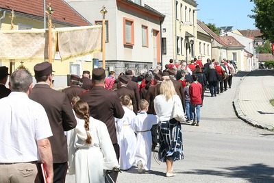 Fronleichnamsfest in Asparn/Zaya