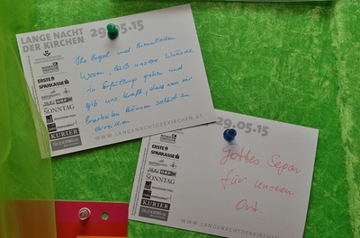 'Postamt zum Himmel' - Programmpunkt der Langen Nacht der Kirchen 2015