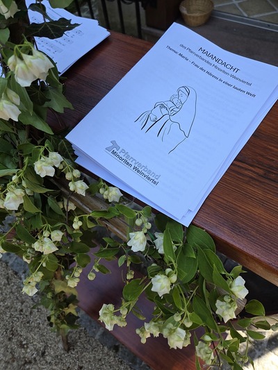 Maiandacht bei der Bildeichenkapelle