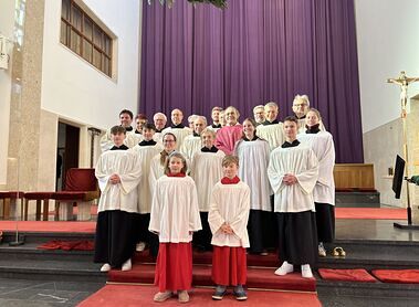 Ministrant*innen der Teilgemeinde Krim