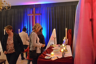 'Raum der Stille' - Programmpunkt bei der Langen Nacht der Kirchen 2015