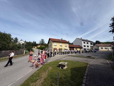 Fronleichnamsprozession in Michelstetten