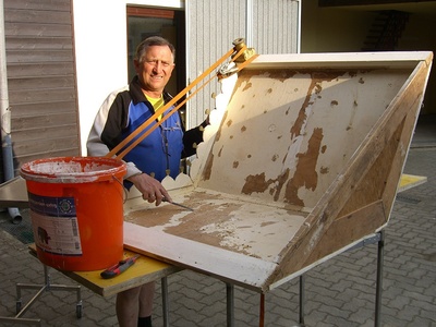 Renovierung Fronleichnamsaltar