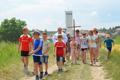 Marterlwanderung und Segnung Auchmannkreuz, am Sonntag, den 3. Juni 2018