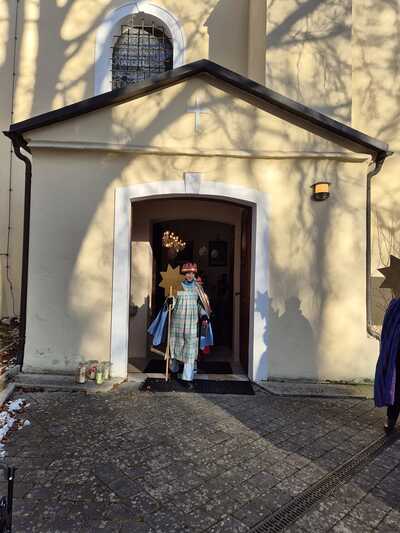 Sternsingergruppen der Pfarre Asparn/Zaya