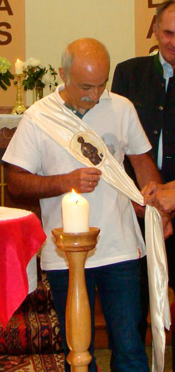 Alois Wimmer, Messnerscherpe, Tarcisiusorden / privat