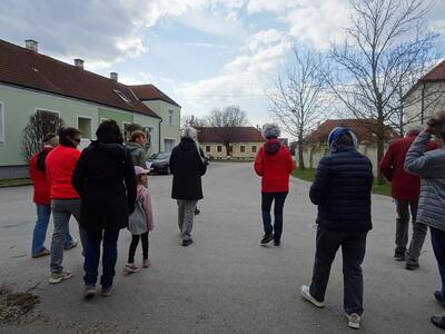 Straßenkreuzweg in der Pfarre Ameis