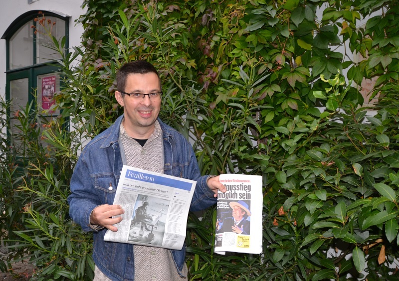 Robert Fischer, ein außergewöhnlicher Bob Dylan Fan. 