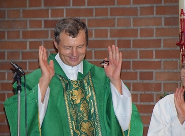 Diesmal stand P. Thaddäus im Mittelpunkt, ob er wollte oder nicht. 