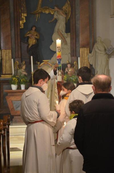 Lichtfeier in Wenzersdorf