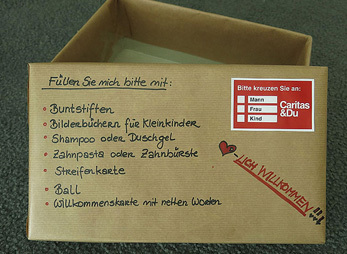 Hilfepaket für Flüchtlinge
