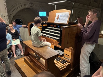 Lange Nacht der Kirchen, Orgel
