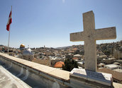 Blick vom Dach des österreichischen Hospizes in Jerusalem/kathbild.at,rupprecht