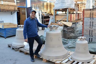 Besichtigung der Glockengießerei Grassmayr und Glockenguss