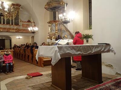 Hl. Nikolaus besuchte die Pfarrgemeinde Ameis