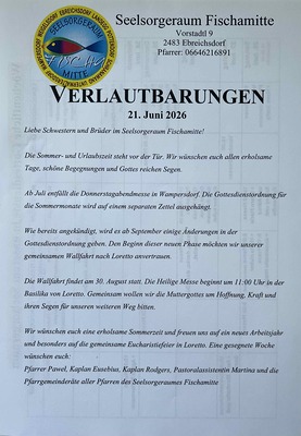 Verlautbarungen