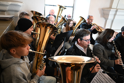 Musikkapelle Gnadendorf gestaltet Gottesdienst