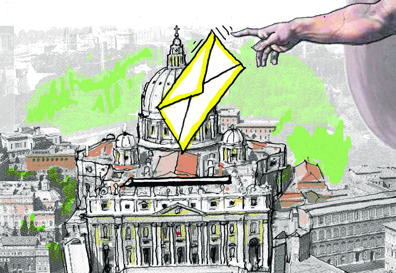 Zeichnung Unfehlbarkeit