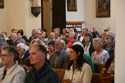 Gottesdienst mit Chor und Orchester im Rahmen der Sommernachtsklänge 2025.