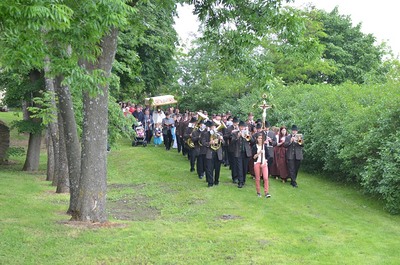 Fronleichnamsmesse und Prozession