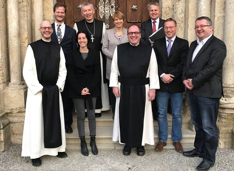 Anlass für Besuch von Brandenburgs Kulturministerin Martina Münch war 2018 geplante Klosterneugründung in Neuzelle.