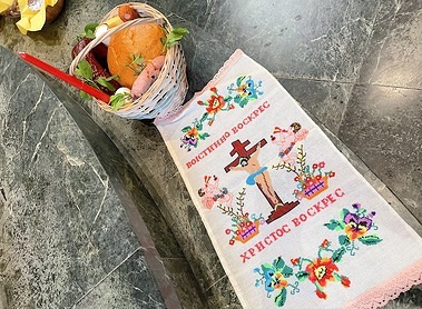 Ukrainische Ostergaben