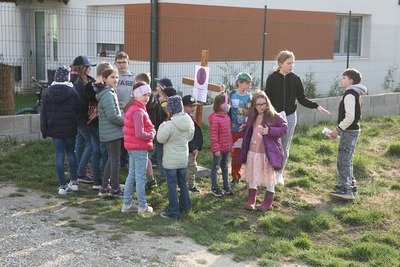 Kreuzweg speziell für Kinder in Zwentendorf